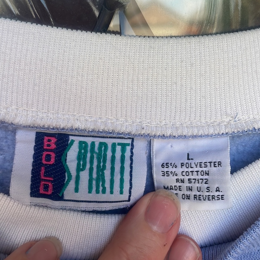 90s layered SweatShirt! Women’s Large - Picture 5 of 7